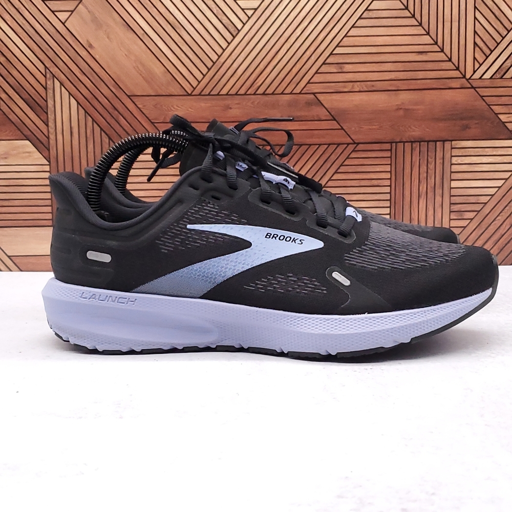 Brooks Womens Launch GTS 9 1203741B060 Black Running Shoes Size 8.5 Wide